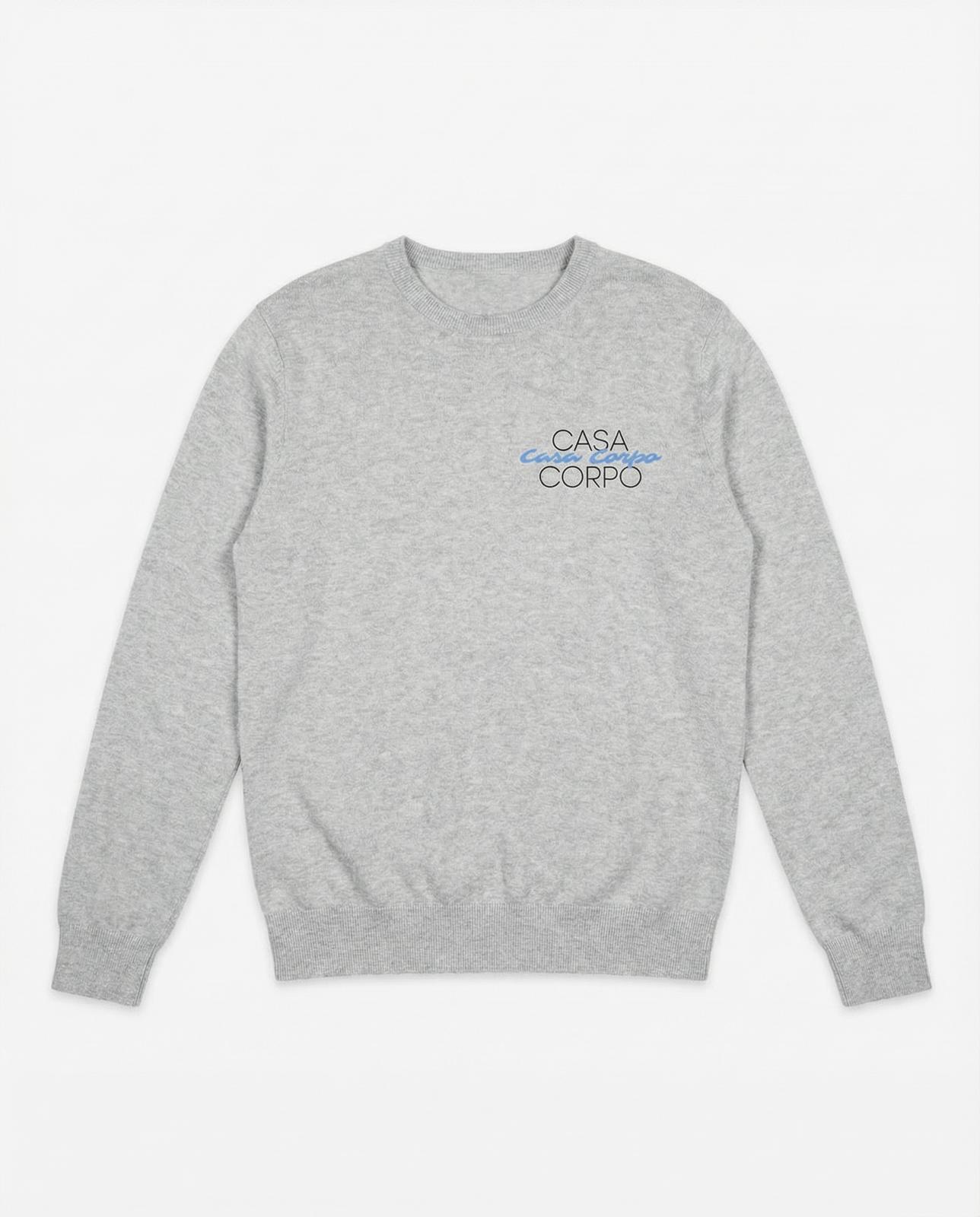 Sweater CASA CORPO Blau Logo Edition